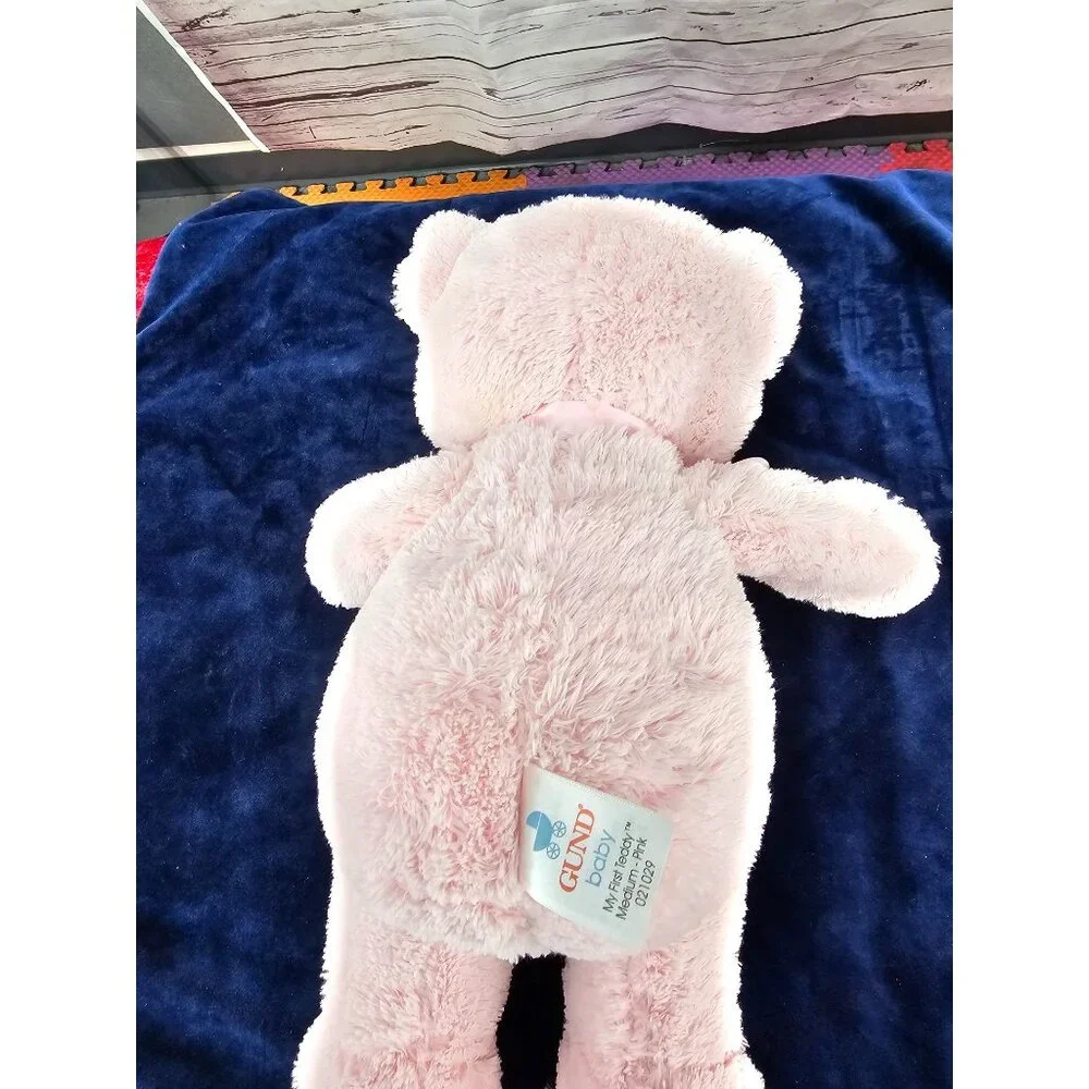 Gund My First Teddy Bear Stuffed Animal - Pink‎ Plush Bear 15